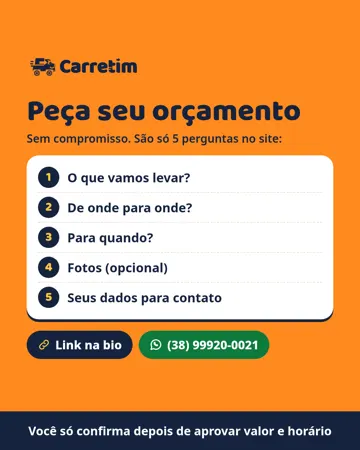 Post do Carretim: orçamento em 5 passos